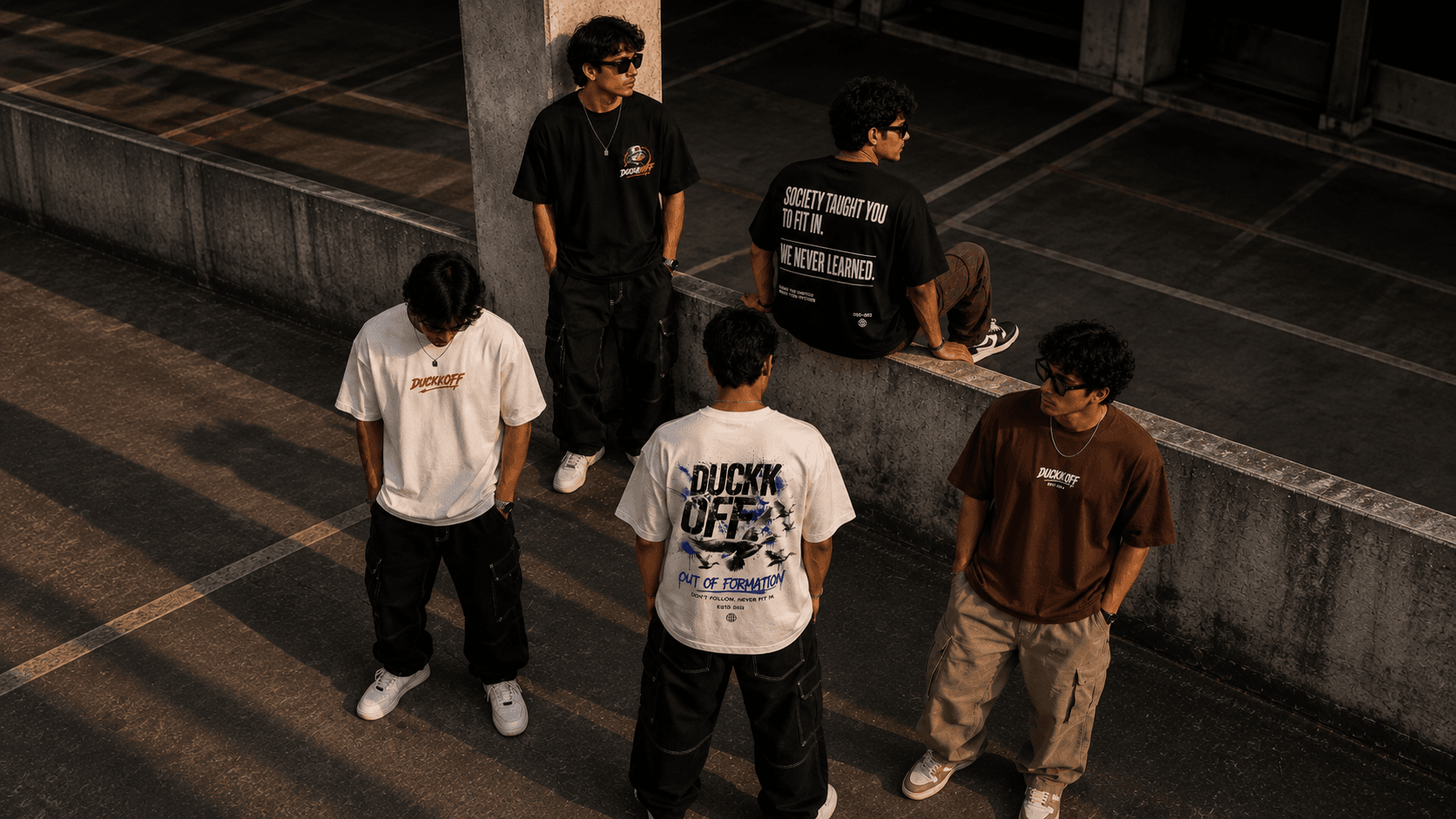 DUCKK OFF crew